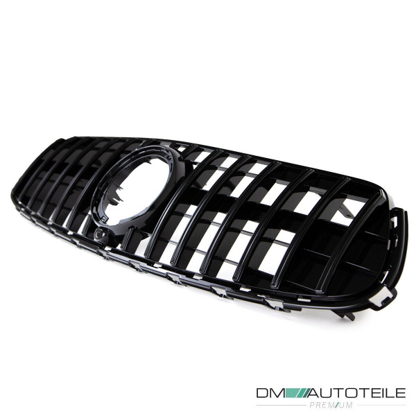 Kühlergrill Schwarz Komplett passt für Mercedes GLC X253 Facelift nur AMG Line Bj ab 2019 aus ABS