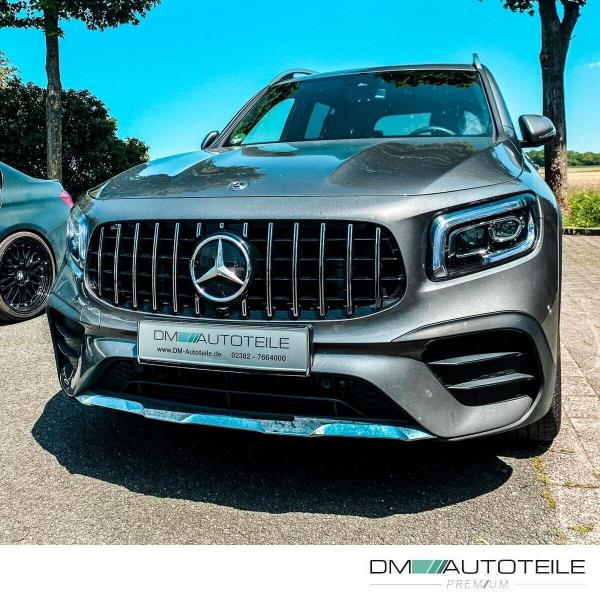 Kühlergrill Chrom passt für Mercedes GLB-Klasse X247 ab 2019 mit AMG Line