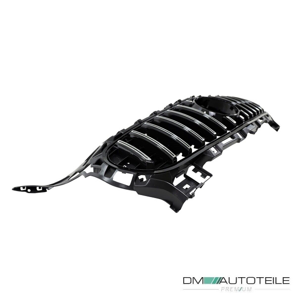 Kühlergrill Frontgrill Schwarz Chrom passt für Mercedes Benz AMG GT C190 R190 Bj 14-17 zweitürig