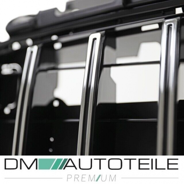Kühlergrill Frontgrill Schwarz Chrom passt für Mercedes Benz AMG GT C190 R190 Bj 14-17 zweitürig