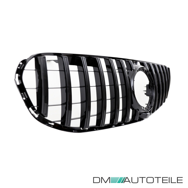 Kühlergrill Schwarz komplett passt für Mercedes GLC X253 Facelift ohne AMG Line Bj ab 2019 aus ABS