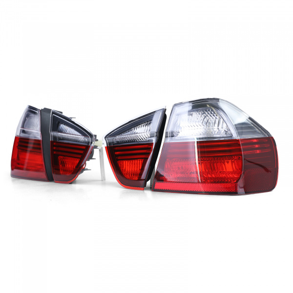Upgrade Design Rückleuchten für BMW 3er E90 Limousine 05-08 schwarz/rauch