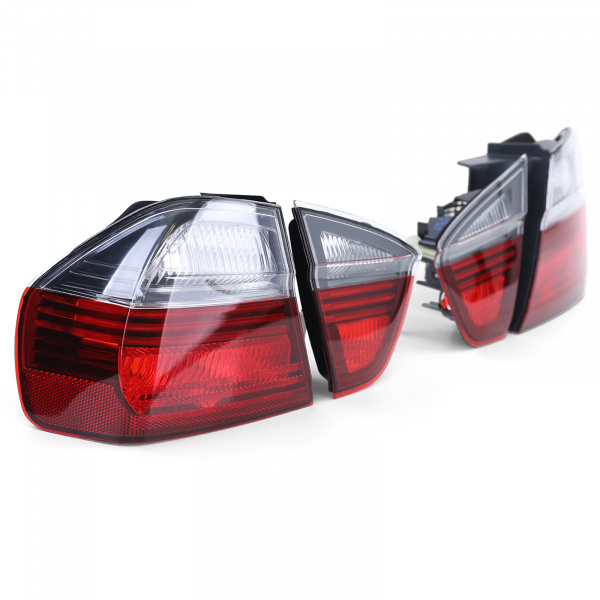 Upgrade Design Rückleuchten für BMW 3er E90 Limousine 05-08 schwarz/rauch