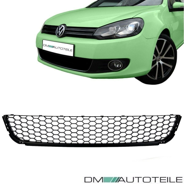 Gitter Stoßstange Wabengitter Front Stoßstangengitter unten passt für VW Golf 6