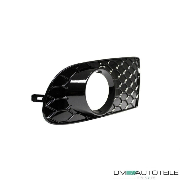 Gitter SET Stoßstange Wabendesign Glanz Schwarz nur Serie passt für VW Golf 6 VI