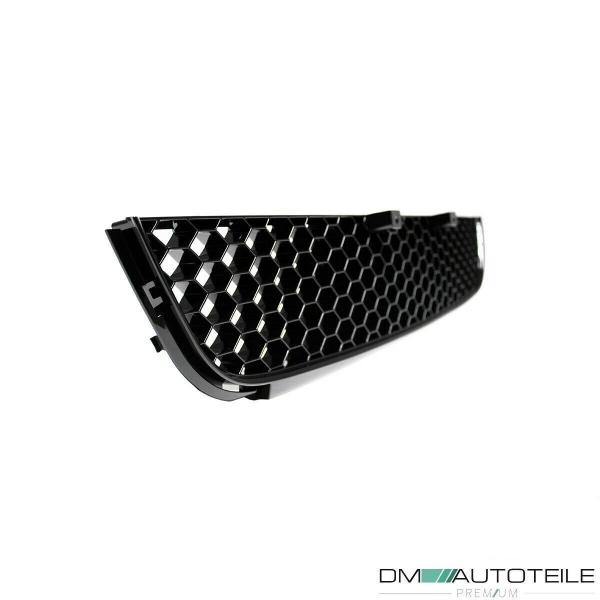 Gitter SET Stoßstange Wabendesign Glanz Schwarz nur Serie passt für VW Golf 6 VI