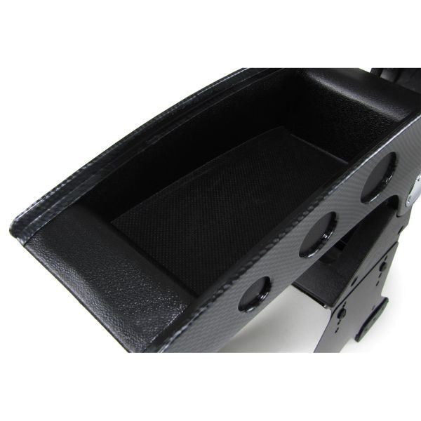 Universal Upgrade Staufach Mittelkonsole Mittelarmlehne Ablage für viele verschiedene Fahrzeuge in Carbon Design