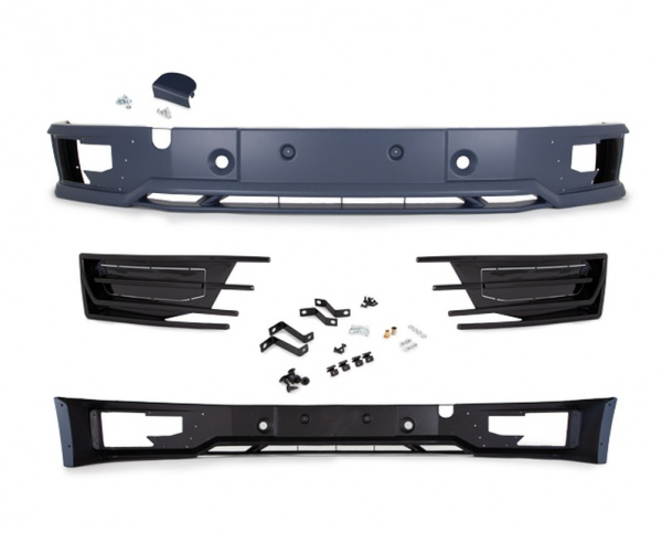 Front Spoiler Lippe Stoßstange Sportline für VW T6 Multivan Transporter ab 2015