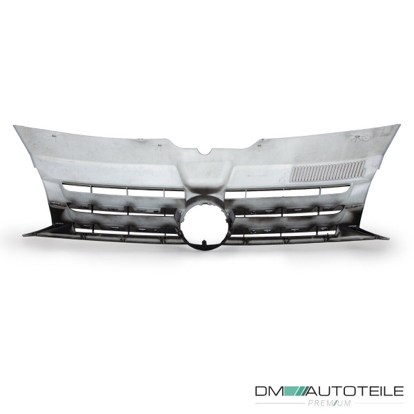 Kühlergrill Front Grill Schwarz glanz Leiste Chrom für VW T5 GP Facelift 09-15