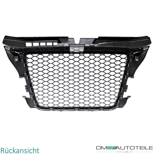 Kühlergrill Wabengrill Schwarz Glanz passt für Audi A3 8P Facelift 08-13
