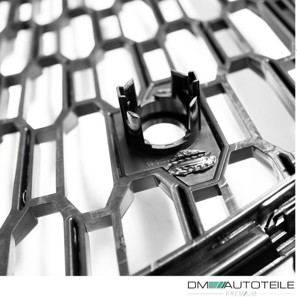 Kühlergrill Wabengrill PDC Schwarz Glanz passt für Audi A3 8V Facelift nicht RS3 ab 2016