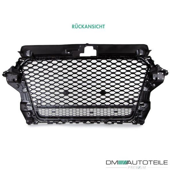 Sport Kühlergrill Wabengrill Schwarz Glanz passt für Audi A3 8V 12-16 nicht RS3 QuattroSport Kühlergrill Wabengrill Schwarz Glanz passt für Audi A3 8V 12-16 nicht RS3 Quattro