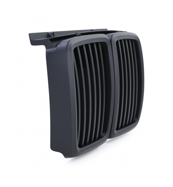 Upgrade Design Sport Kühlergrill / Nieren für BMW 3er E30 87-94 schwarz matt