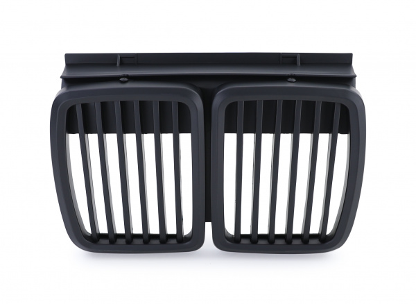 Upgrade Design Sport Kühlergrill / Nieren für BMW 3er E30 87-94 schwarz matt