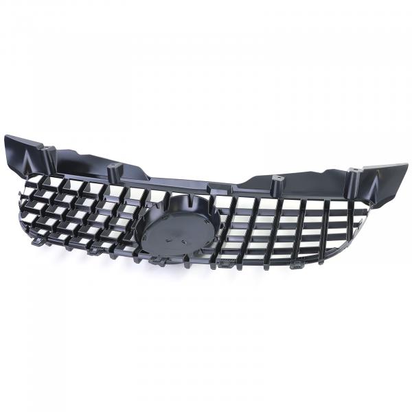 Upgrade Sportgrill / Kühlergrill für Mercedes Benz Sprinter W906 06-13 Hochglanz schwarz/chrom