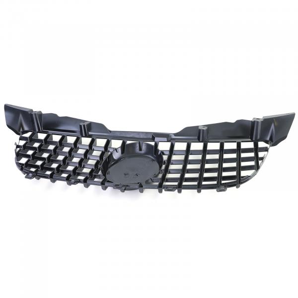 Upgrade Sportgrill / Kühlergrill für Mercedes Benz Sprinter W906 06-13 Hochglanz schwarz