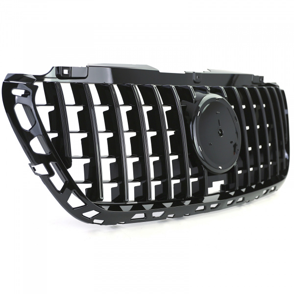 Upgrade Sportgrill / Kühlergrill für Mercedes Benz Sprinter W907/910 18+ Hochglanz schwarz