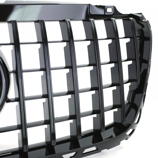 Upgrade Sportgrill / Kühlergrill für Mercedes Benz Sprinter W907/910 18+ Hochglanz schwarz