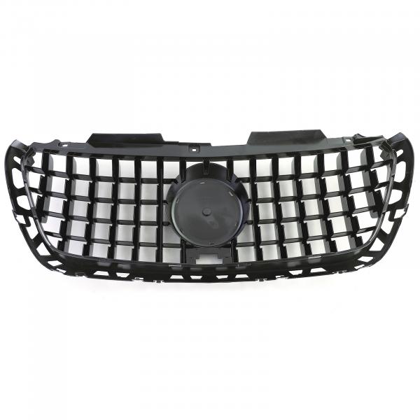 Upgrade Sportgrill / Kühlergrill für Mercedes Benz Sprinter W907/910 18+ Hochglanz schwarz