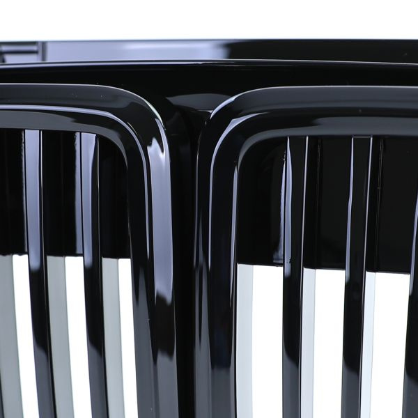 Upgrade Design Sport Kühlergrill / Nieren für BMW 3er E30 87-94 schwarz hochglanz