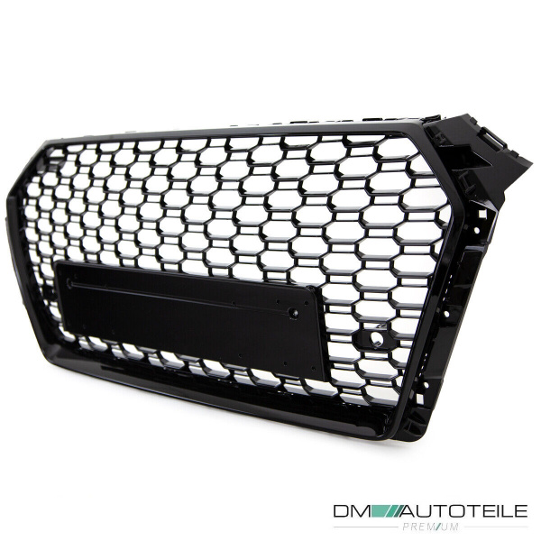 Kühlergrill Wabengrill Schwarz Hochglanz passt für Audi A4 B9 ab 2015-2019 kein RS4