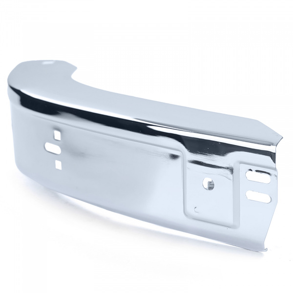 Klassik Design Frontstoßstange Ecke links für BMW 3er E30 82-87 Vorfacelift 2/4-Türer / Cabrio chrom
