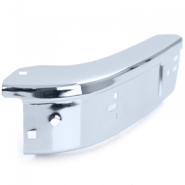 Klassik Design Frontstoßstange Ecke links für BMW 3er E30 82-87 Vorfacelift 2/4-Türer / Cabrio chrom