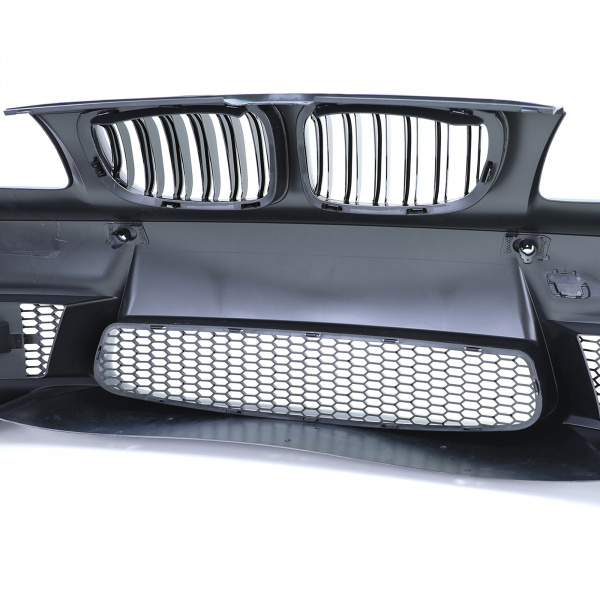 Upgrade Design Frontstoßstange für BMW 1er E81/E82/E87/E88 04-14 Sport Design Komplettset mit ABE