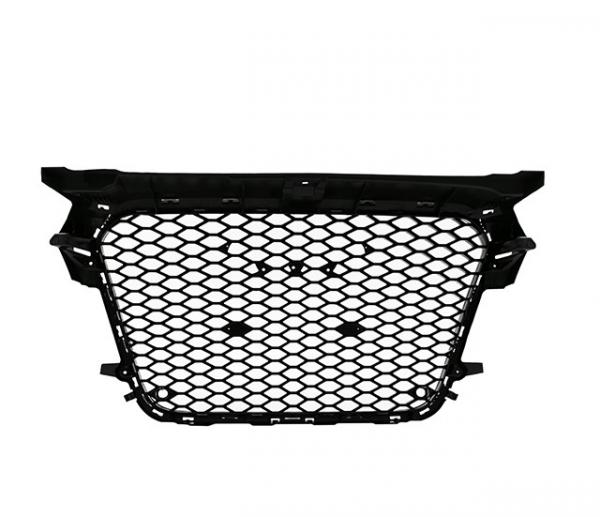 Upgrade Sportgrill Kühlergrill für Audi A1 (8X) 10-15 Hochglanz schwarz