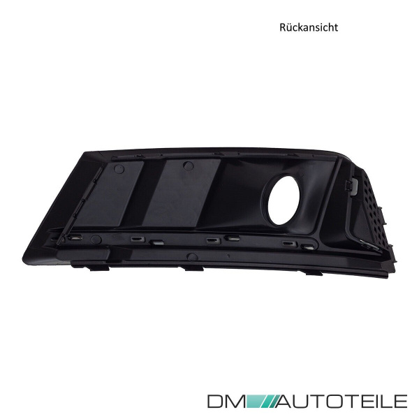 Set Nebelscheinwerfer Wabengrill Giter Schwarz Hochglanz passt für Audi A4 B9 ab 2016-2019 kein RS4