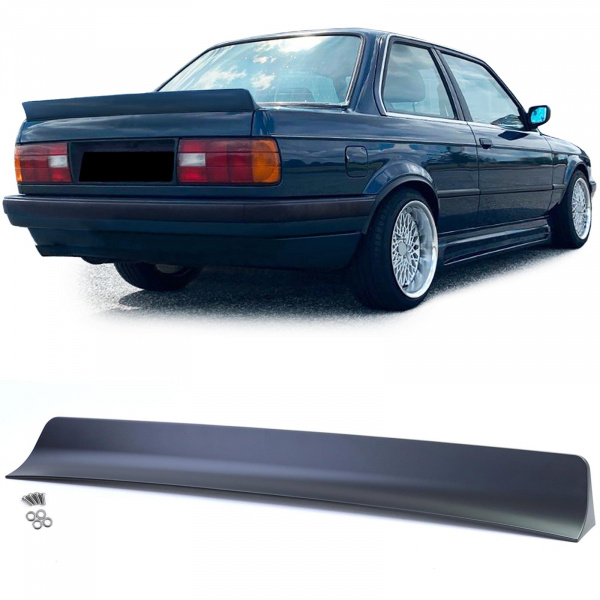 Upgrade Design Big DUCKTAIL Heckspoilerlippe für BMW 3er E30 82-93 Limo (2+4 Türer) Cabrio