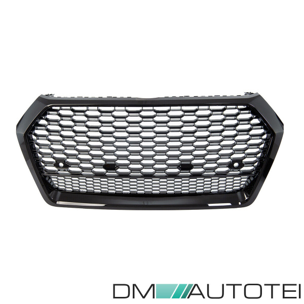 Kühlergrill Waben Grill Sport Schwarz hochglanz passt für Audi Q5 FY 2017-2020 auch SQ5
