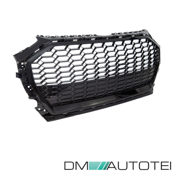 Kühlergrill Waben Grill Sport Schwarz hochglanz passt für Audi Q5 FY ab Facelift 2020 auch SQ5