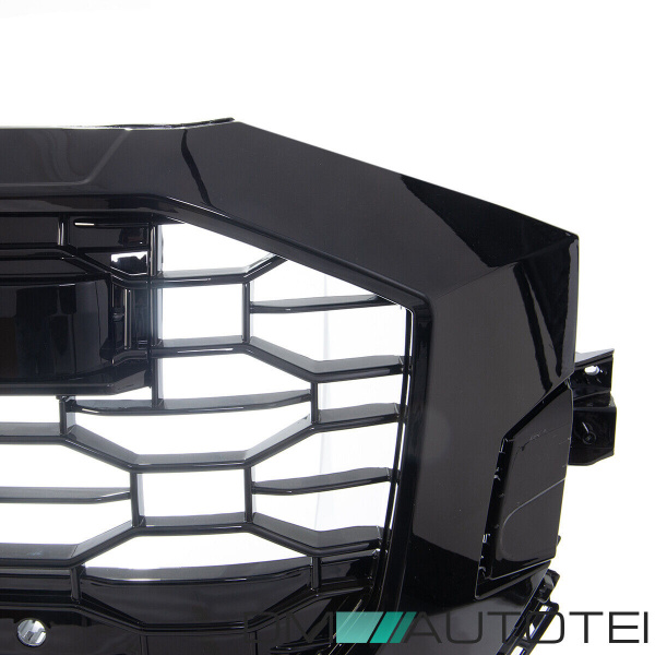 Kühlergrill Waben Grill Sport Schwarz Glanz passt für Audi Q8 4M alle Modelle außer RSQ8