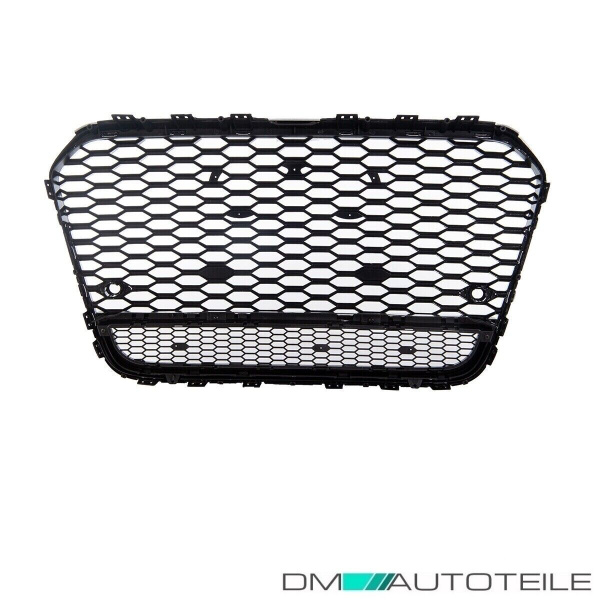 Sport Kühlergrill Chrom Schwarz Silber + Gitter passt für Audi A6 C7 ab 11-14