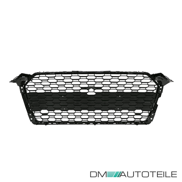 Kühlergrill Grill Wabendesign hochglanz Schwarz lackiert passt für Audi A5 F5 außer RS5