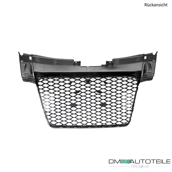 Kühlergrill Wabengrill Schwarz glanz passt für Audi TT 8J 06-16 ohne RS Emblem