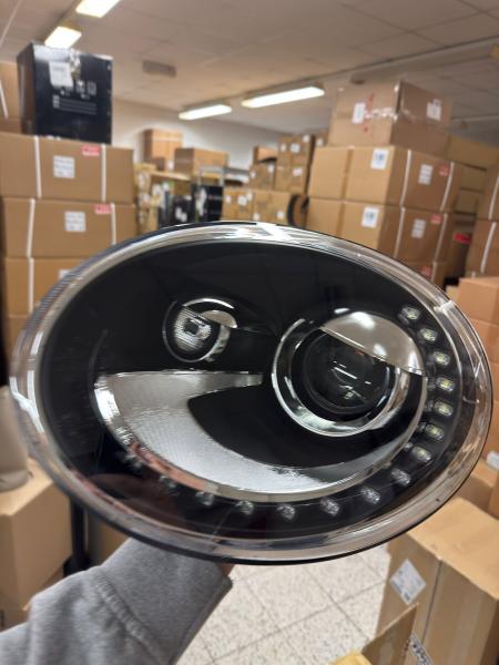 B-Ware - LED Tagfahrlicht Scheinwerfer für VW New Beetle 11-19 schwarz