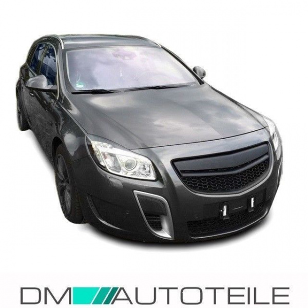 Kühlergrill Schwarz Waben ohne Emblem passend für Umbau OPC-Line Opel Insignia 08-13