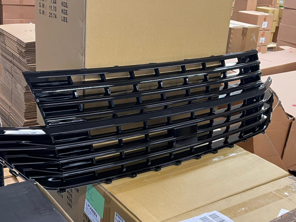 Upgrade Sportgrill / Kühlergrill für Volkswagen T6.1 ab 2019 Hochglanz schwarz
