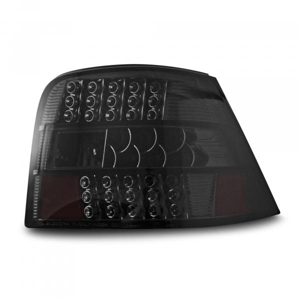 LED Upgrade Design Rückleuchten für VW Golf 4 (IV) 97-03 schwarz/rauch mit LED Blinker