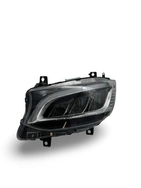 Voll LED Tagfahrlicht Scheinwerfer Set für Mercedes Benz Sprinter W907/W910 18+ schwarz/chrom