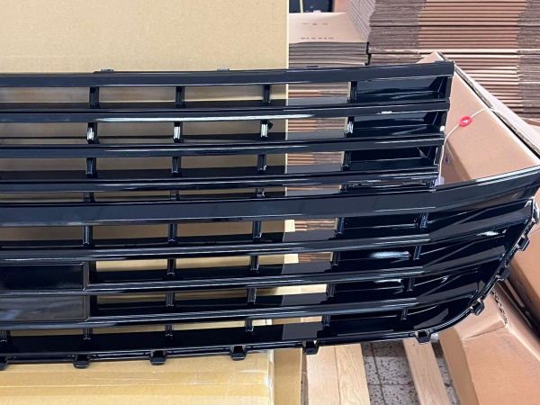 Upgrade Sportgrill / Kühlergrill für Volkswagen T6.1 ab 2019 Hochglanz schwarz
