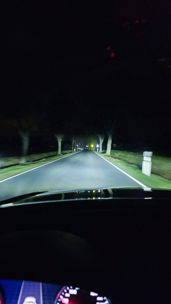 Voll LED Tagfahrlicht Scheinwerfer Set für Audi A6 4G (C7) Facelift 15-18 schwarz mit LED Blinker