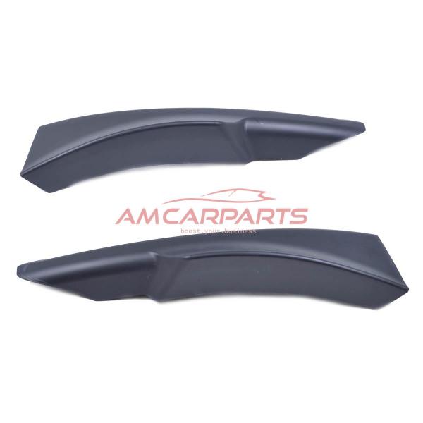 Upgrade Sport Design Flaps / Spoiler Set für BMW 3er (E90) Limousine (E91) Touring Facelift 08-11 matt schwarz
