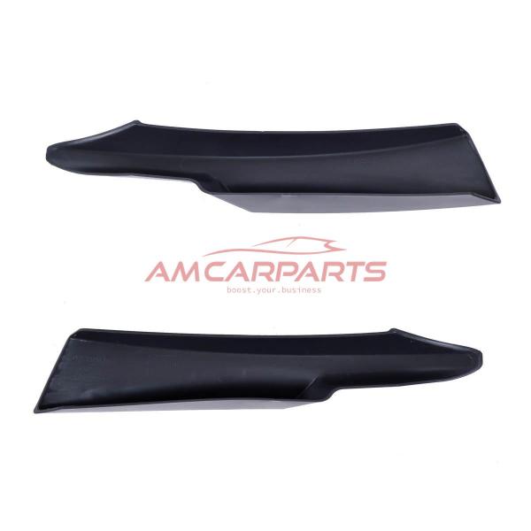 Upgrade Sport Design Flaps / Spoiler Set für BMW 3er (E90) Limousine (E91) Touring Facelift 08-11 matt schwarz
