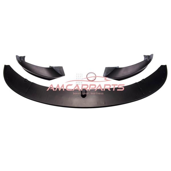 Upgrade Sport Design Frontspoilerlippe / Frontspoiler passend für BMW 4er (F32, F33) Coupé, Cabrio (F36) Gran Coupé 2013 - 2020 matt schwarz