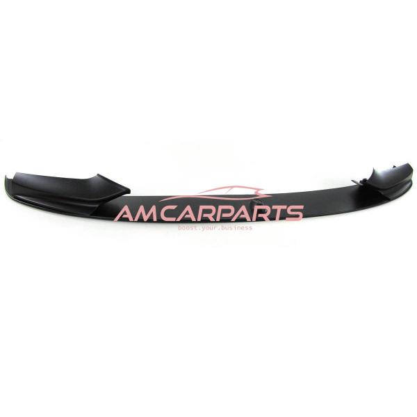 Upgrade Sport Design Frontspoilerlippe / Frontspoiler passend für BMW 5er (F10, F11) Limousine und Touring 2010 - 2017 mattschwarz