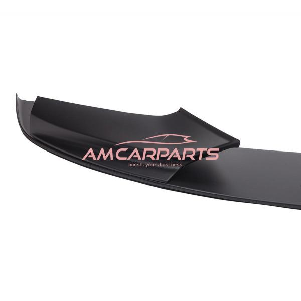 Upgrade Sport Design Frontspoilerlippe / Frontspoiler passend für BMW 5er (F10, F11) Limousine und Touring 2010 - 2017 mattschwarz