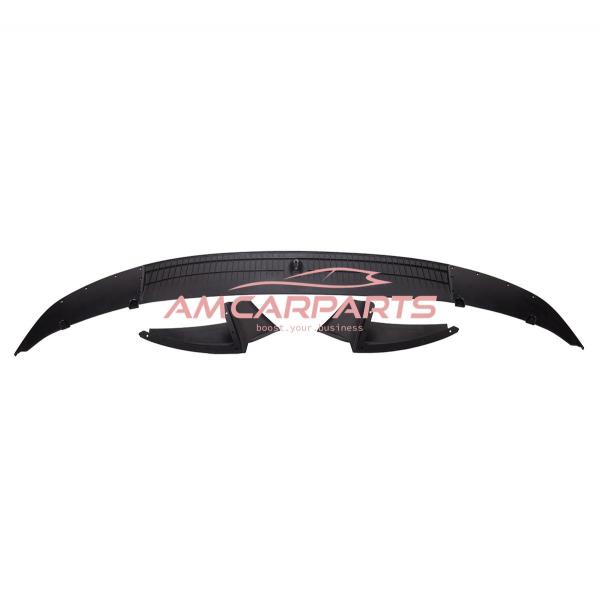 Upgrade Sport Design Frontspoilerlippe / Frontspoiler passend für BMW 5er (F10, F11) Limousine und Touring 2010 - 2017 mattschwarz